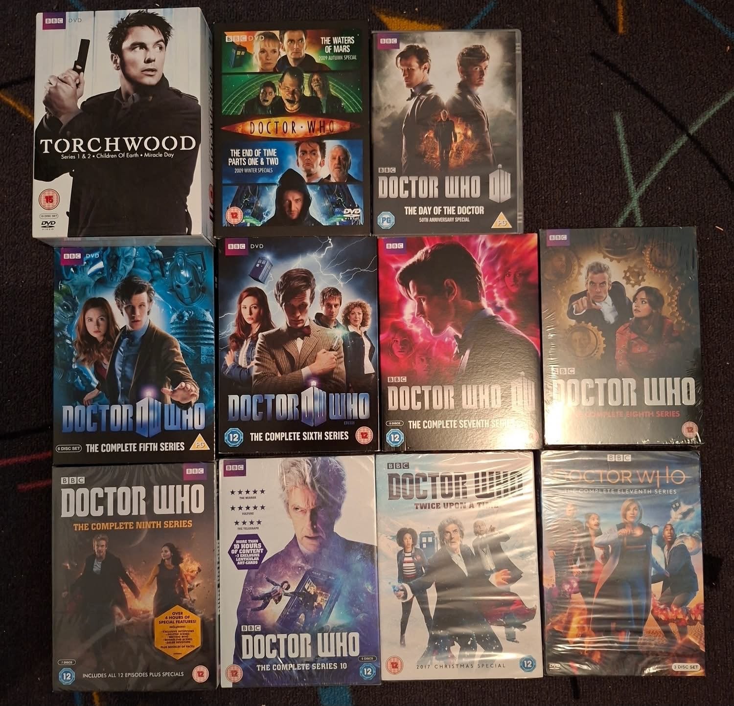 Doctor Who & Torchwood DVD collectie (Classic & New Who), Cd's en Dvd's, Dvd's | Tv en Series, Science Fiction en Fantasy, Engels