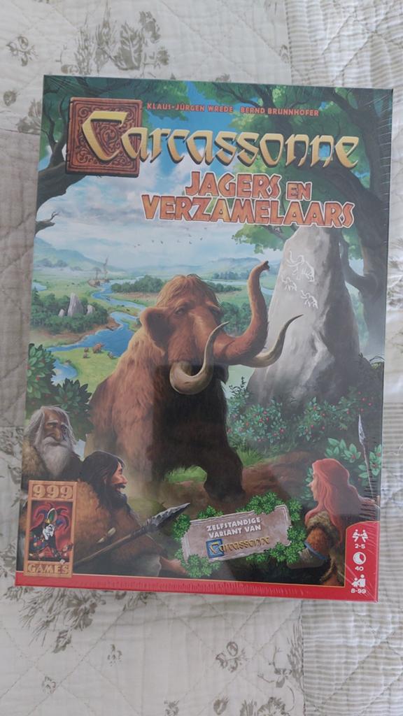 Carcassonne: Jagers en Verzamelaars - Bordspel (Nieuw), Vijf spelers of meer, Ophalen of Verzenden, Nieuw, 999 Games