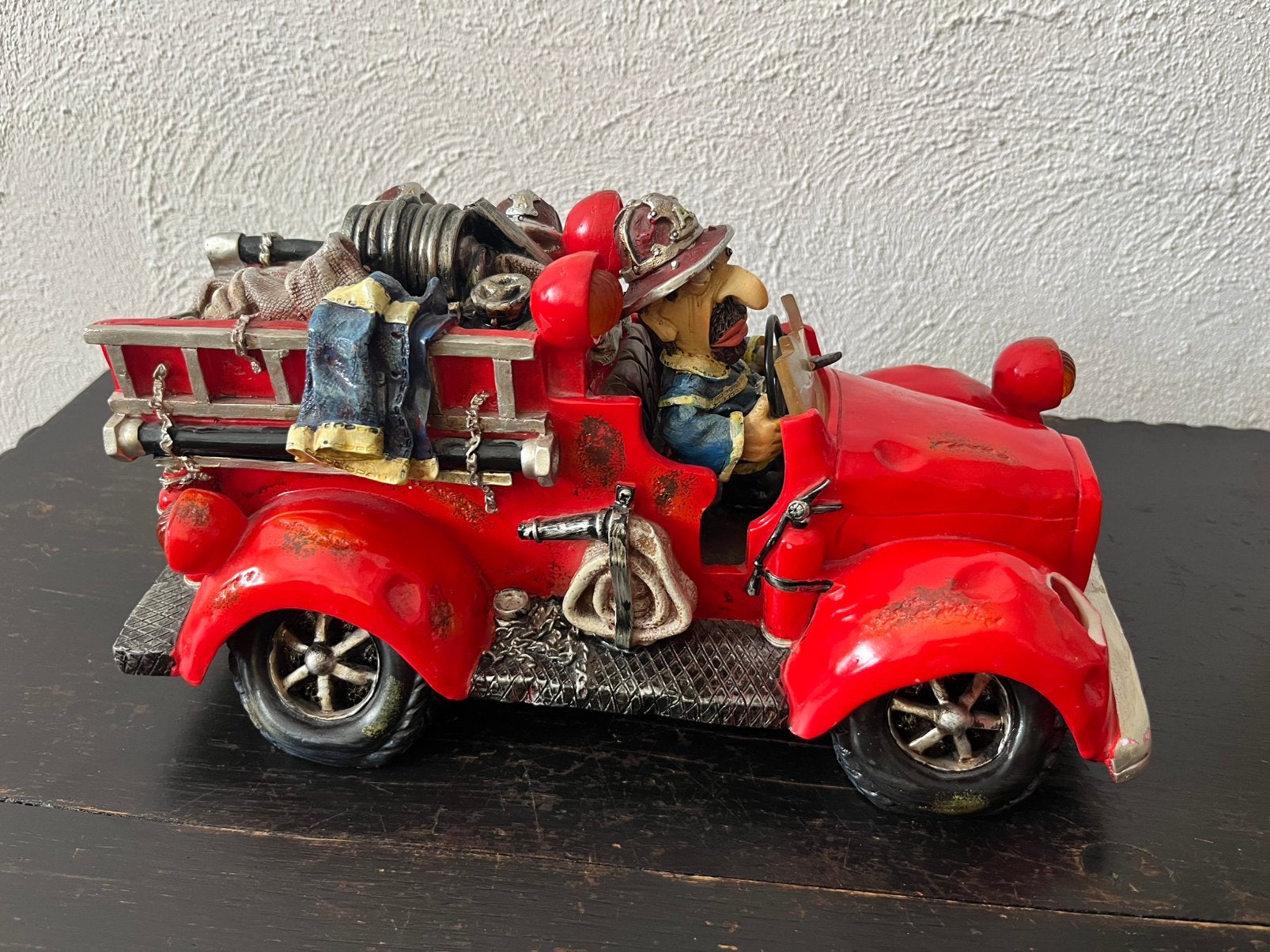 Comic art Brandweerauto van Guillermo Forchino, Ophalen of Verzenden, Zo goed als nieuw, Overige typen