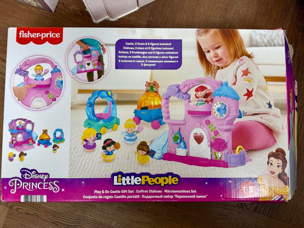 Fisher-Price Little People Disney Princess Speelset, Kinderen en Baby's, Speelgoed | Fisher-Price, Ophalen of Verzenden, Zo goed als nieuw