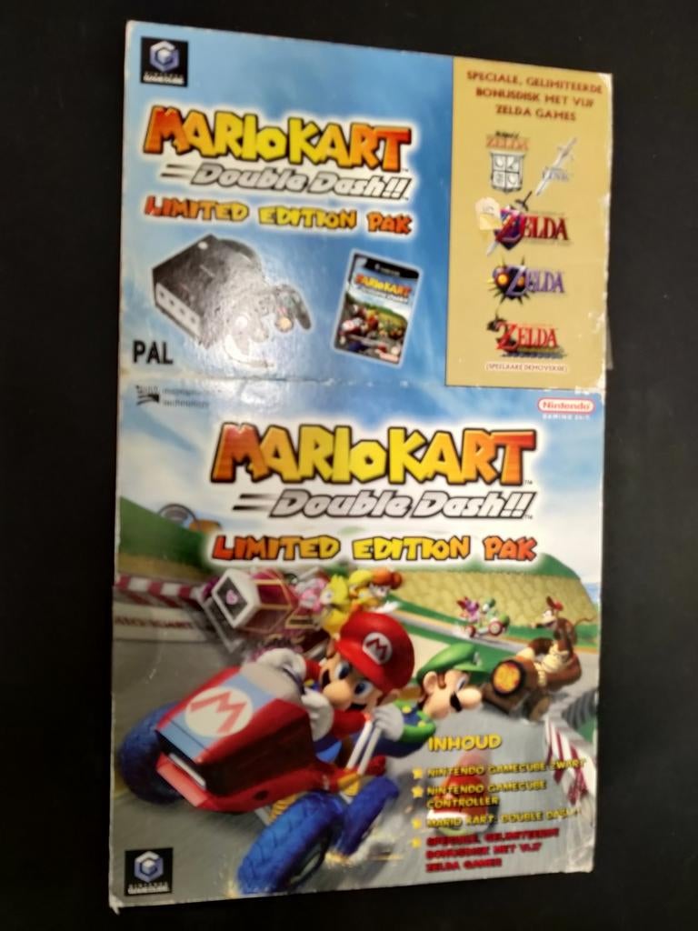 Mario Kart Double Dash!! Limited Edition Pak Sleeve, Racen en Vliegen, Ophalen of Verzenden, Zo goed als nieuw, 3 spelers of meer