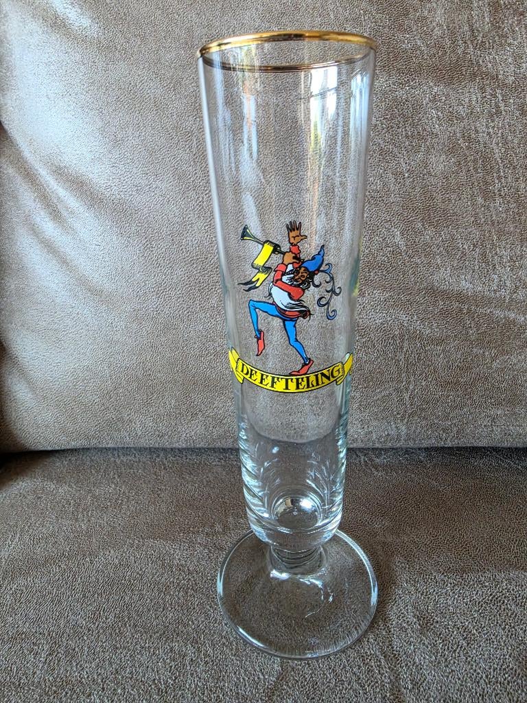 Oud vintage efteling glas met kabouter, Ophalen of Verzenden, Zo goed als nieuw, Gebruiksvoorwerp