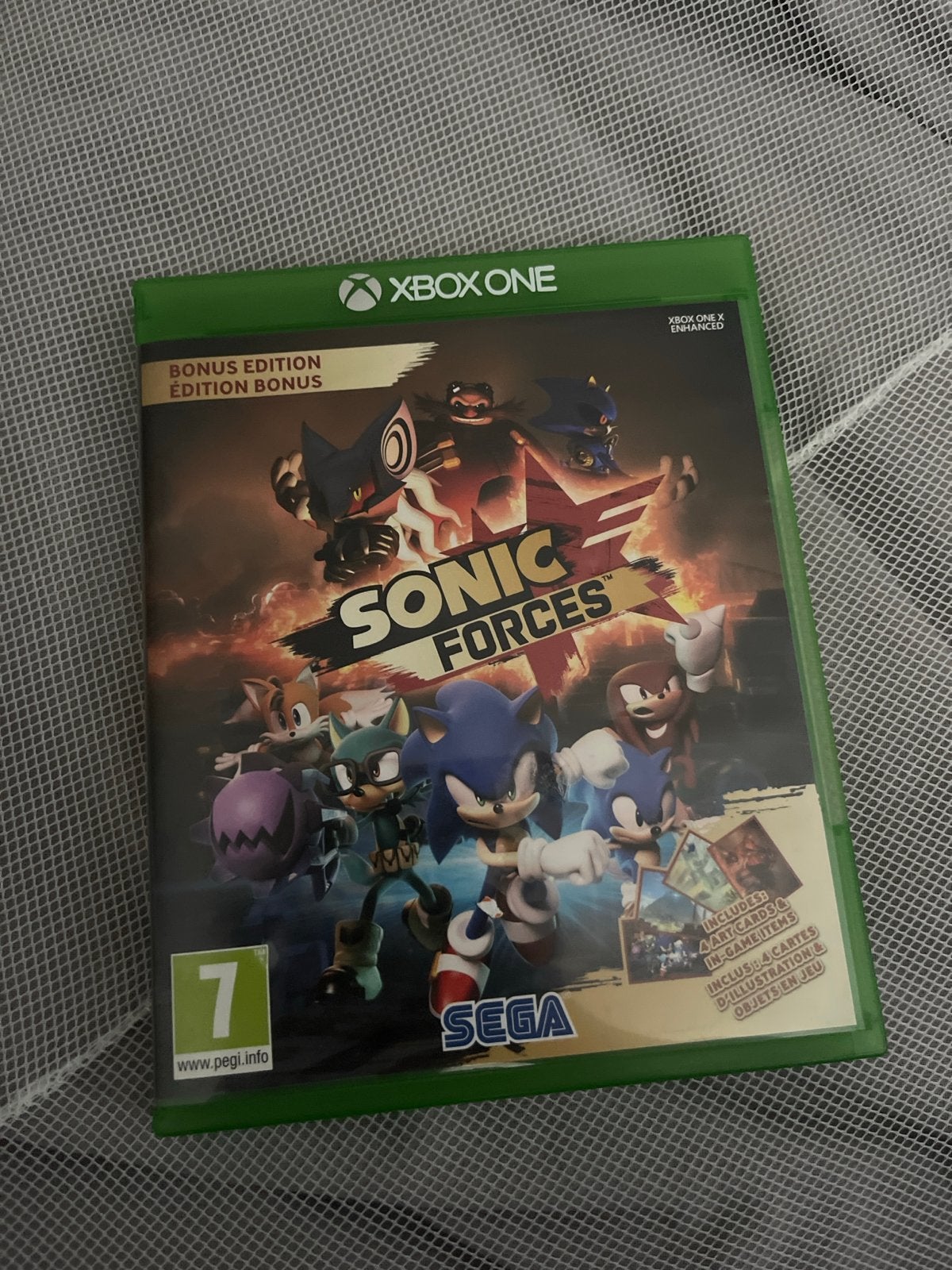 Sonic Forces Bonus Edition - Xbox One, Avontuur en Actie, 1 speler, Ophalen of Verzenden, Zo goed als nieuw
