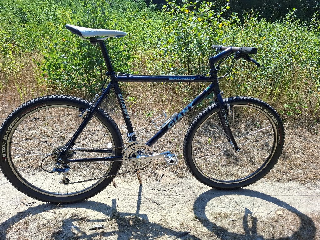 Giant Bronco 1991, Vintage MTB, Ophalen, Giant, Zo goed als nieuw, Geen vering