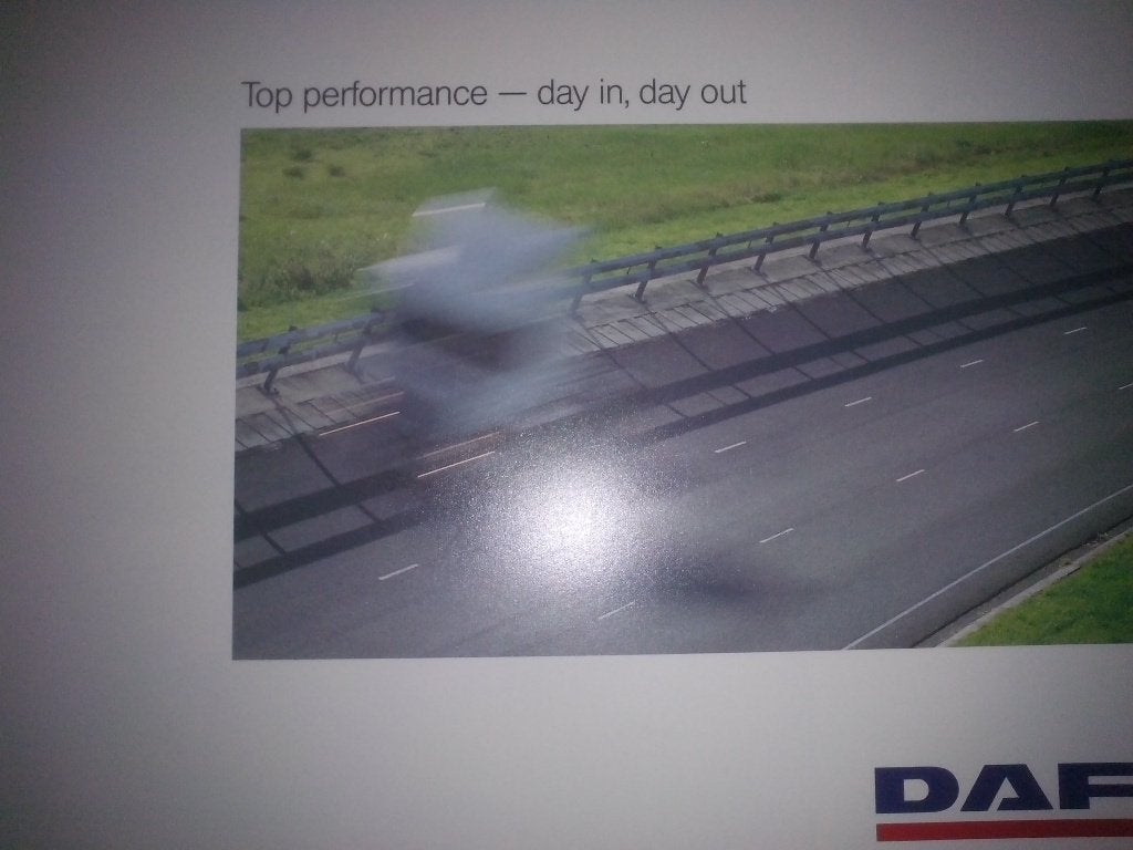2x DAF Proefbanen Nederland Engeland brochures folders N2800, Ophalen of Verzenden, Zo goed als nieuw, Overige merken