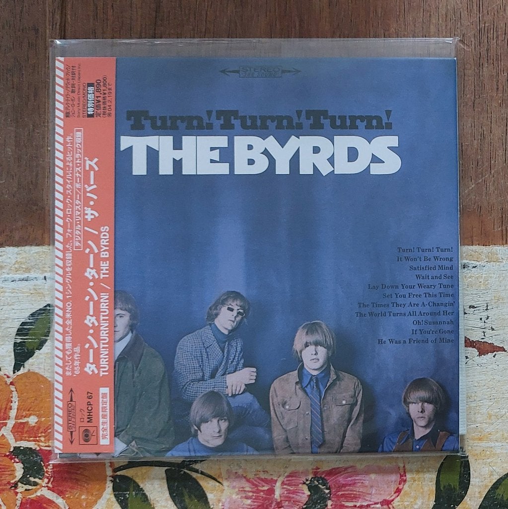 The Byrds - Turn! Turn! Turn! (2003 Japanese Edition), Bonusmateriaal, Ophalen of Verzenden, Zo goed als nieuw, Psychedelic Rock