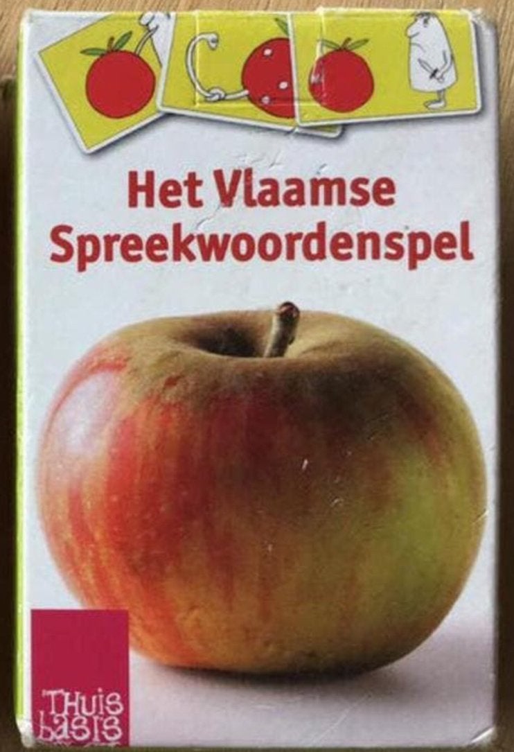 Het Vlaamse Spreekwoordenspel - vanaf 8 jaar - ZGAN, Vijf spelers of meer, Ophalen of Verzenden, Zo goed als nieuw
