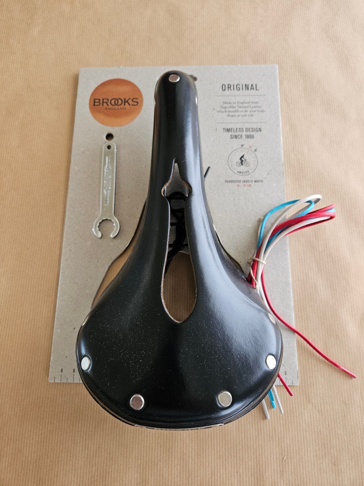 super strakke B17 echt als nieuw, Fietsen en Brommers, Ophalen, Leer, Nieuw, Brooks