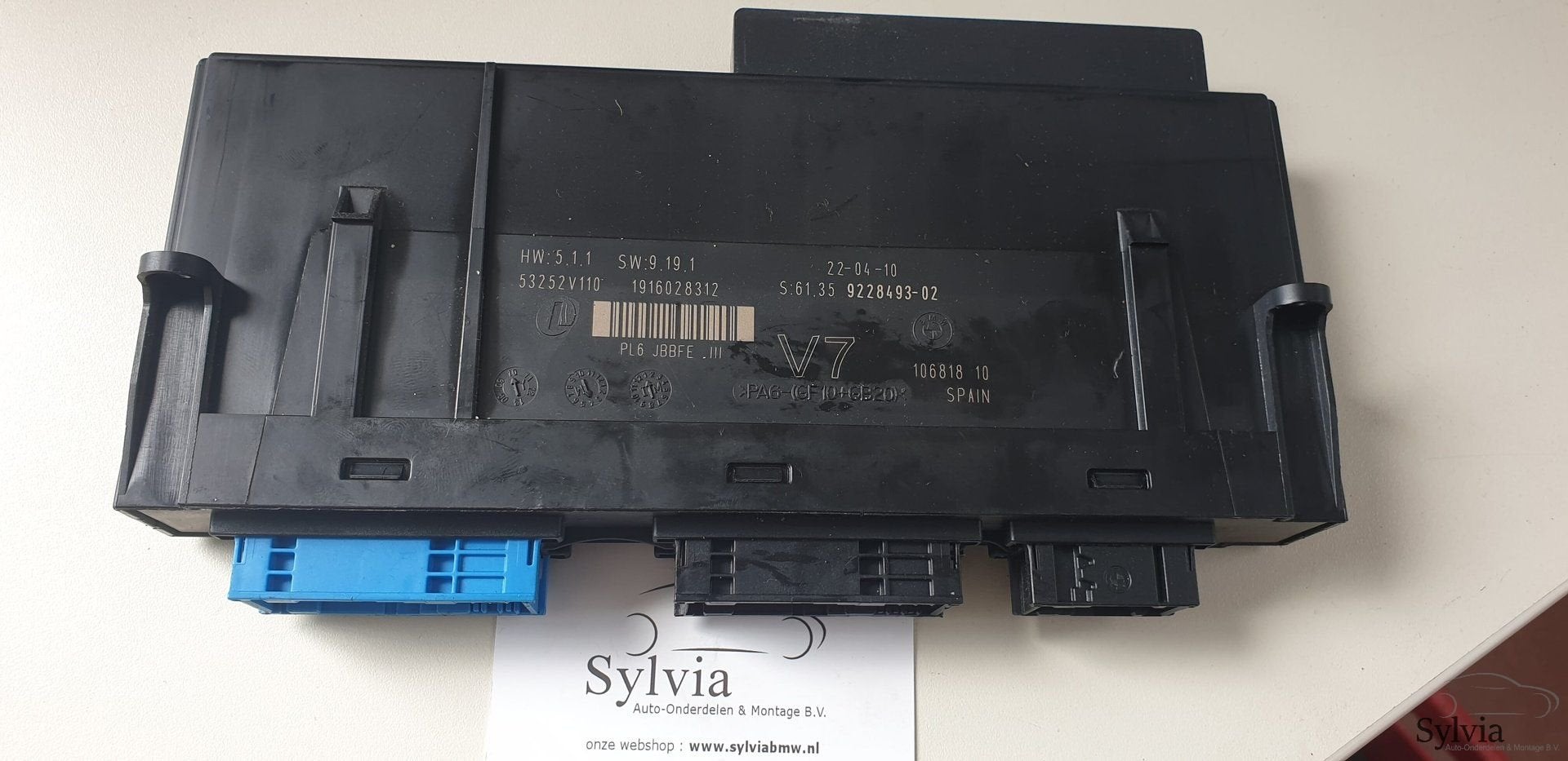 Comfort module Body Control BMW 5 serie F10 F11 TYPE V7, Gebruikt, -, -, Ophalen of Verzenden