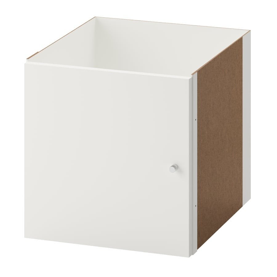 6x IKEA Kallax Kastdeur , inzet en Scharnieren (Wit), Ophalen, Gebruikt