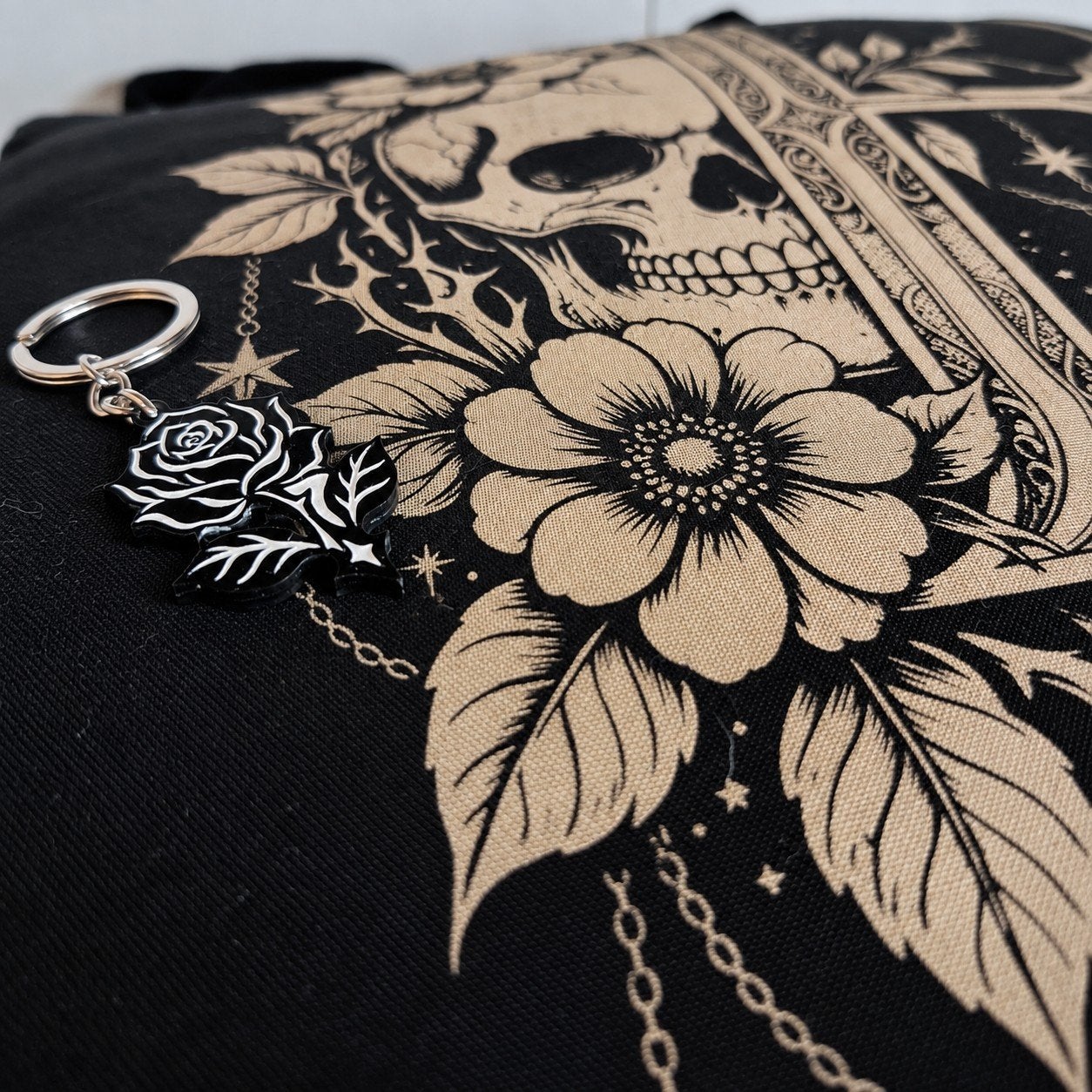Halloween katoen tas gothic stijl, Ophalen of Verzenden, Nieuw, Zwart, Overige merken