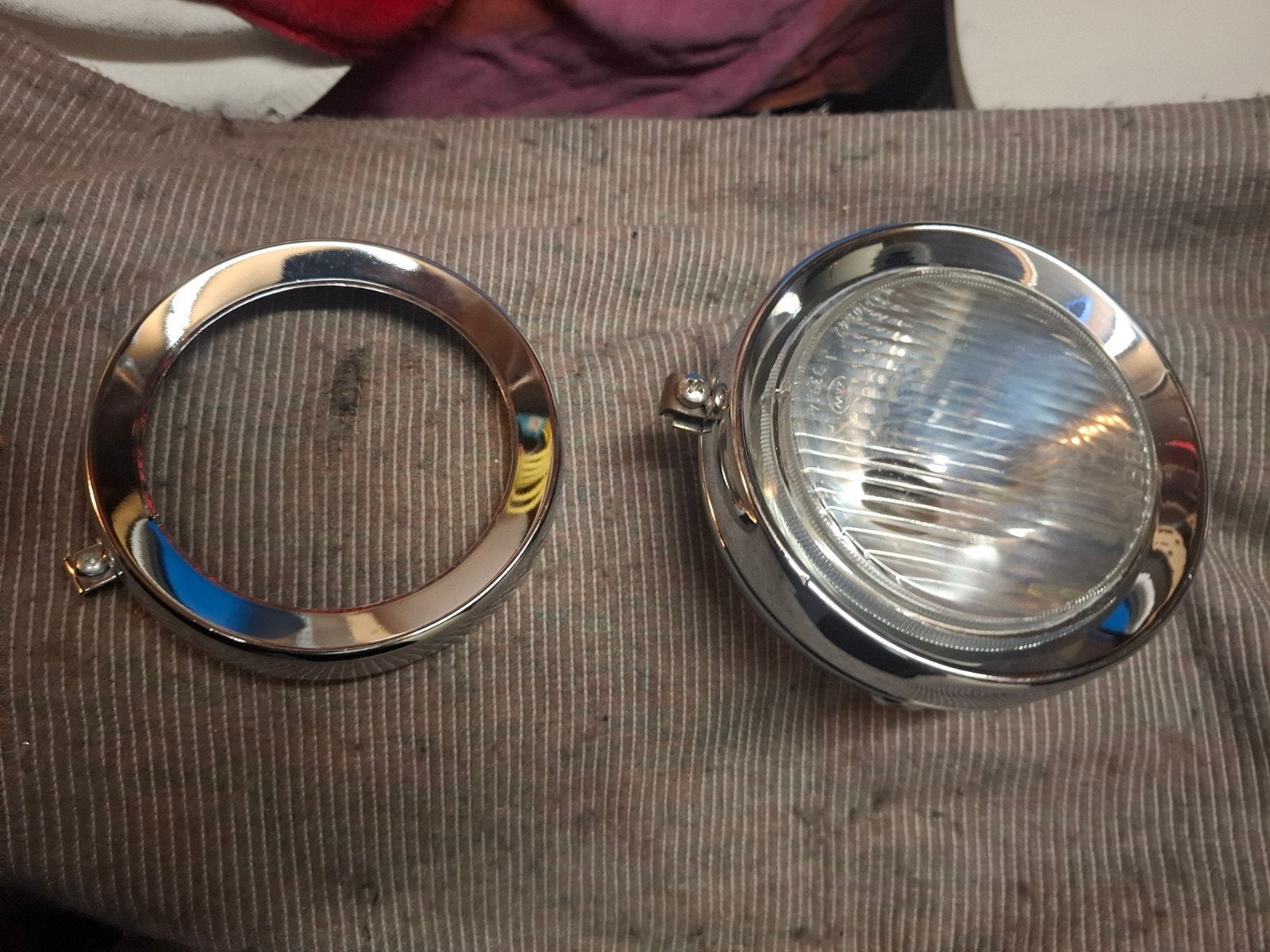 Koplamp Kreidler, Ophalen, Nieuw, Koplamp