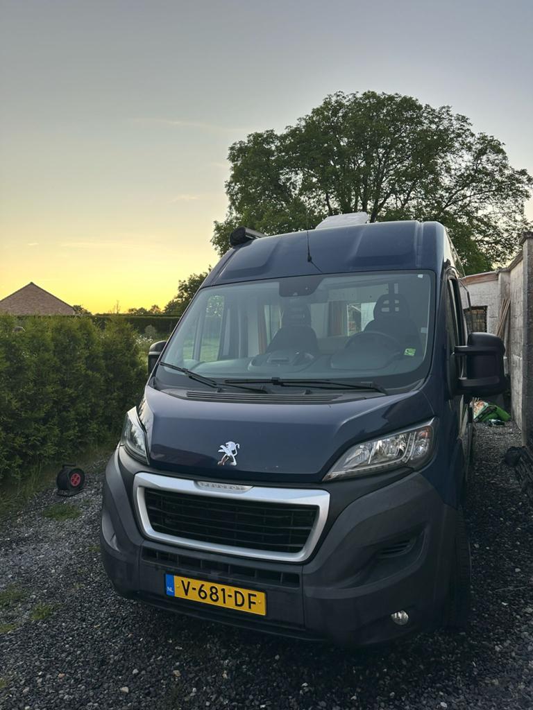 Buscamper zelfbouw te koop, Caravans en Kamperen, Overige merken, Buscamper of Camperbus, Tot en met 2, Particulier