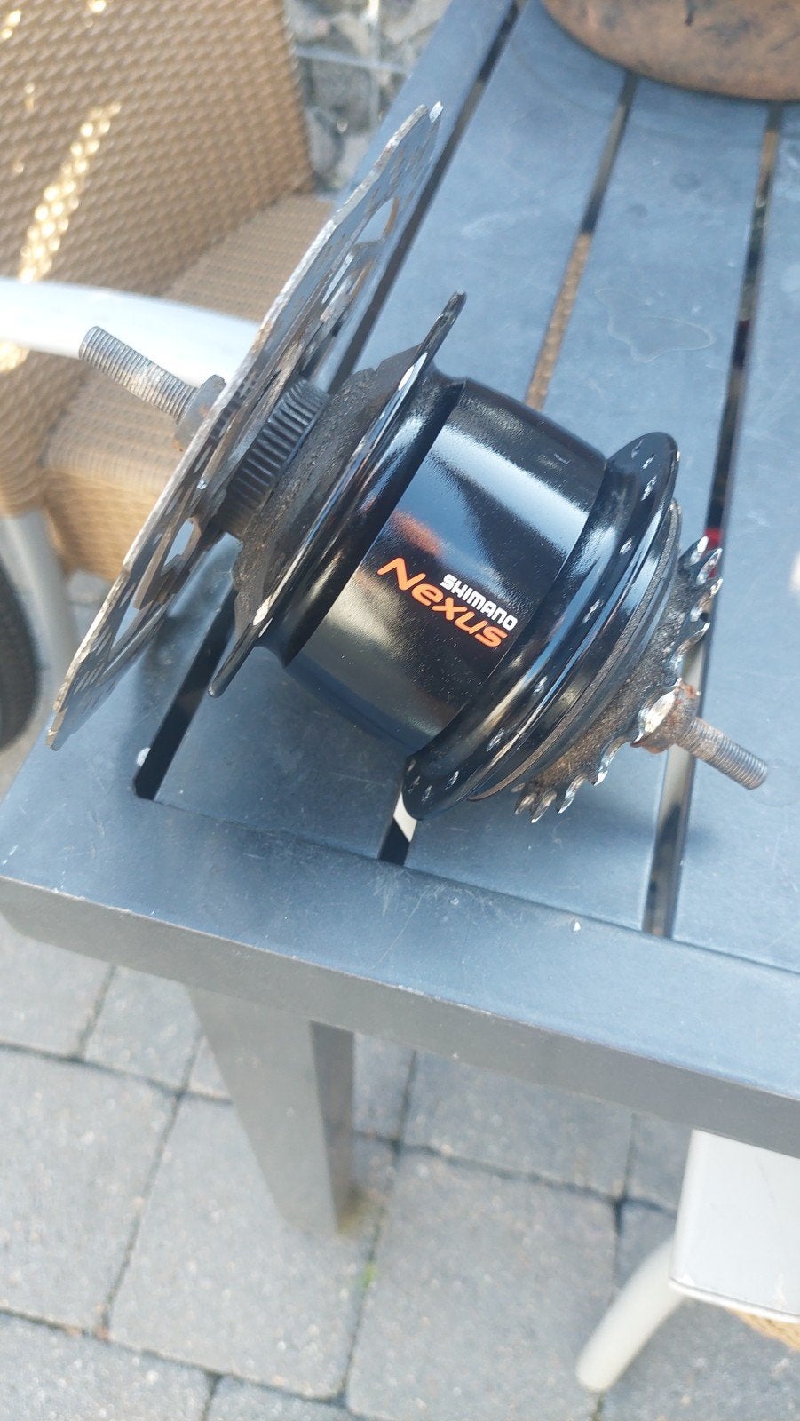shimano NEXUS SG-C6001 8D naaf disc achternaaf, Ophalen of Verzenden, Overige typen