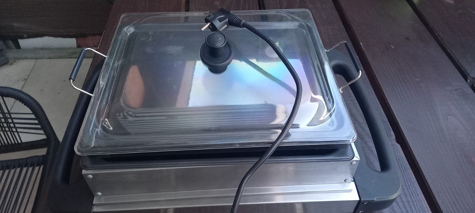 Elektrische warmhoudplaat / BBQ, Ophalen of Verzenden
