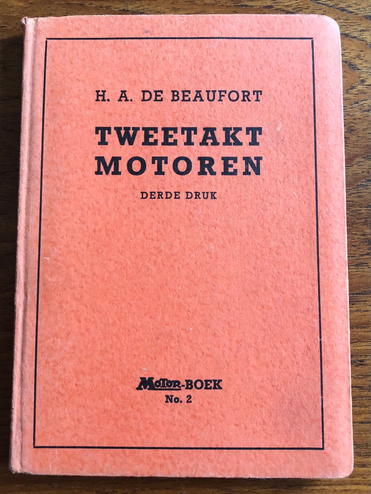 Tweetakt Motoren door H.A de Beaufort, Verzenden, Overige merken