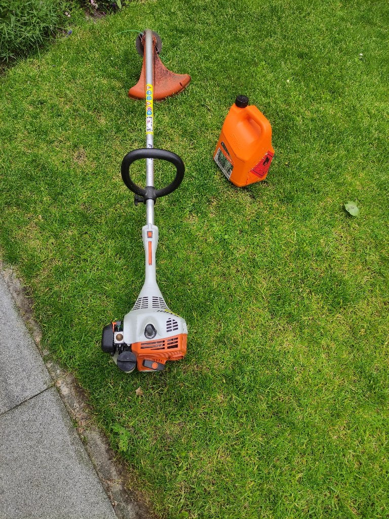 bosmaaier, Tuin en Terras, Ophalen, Benzine, Gebruikt, STIHL