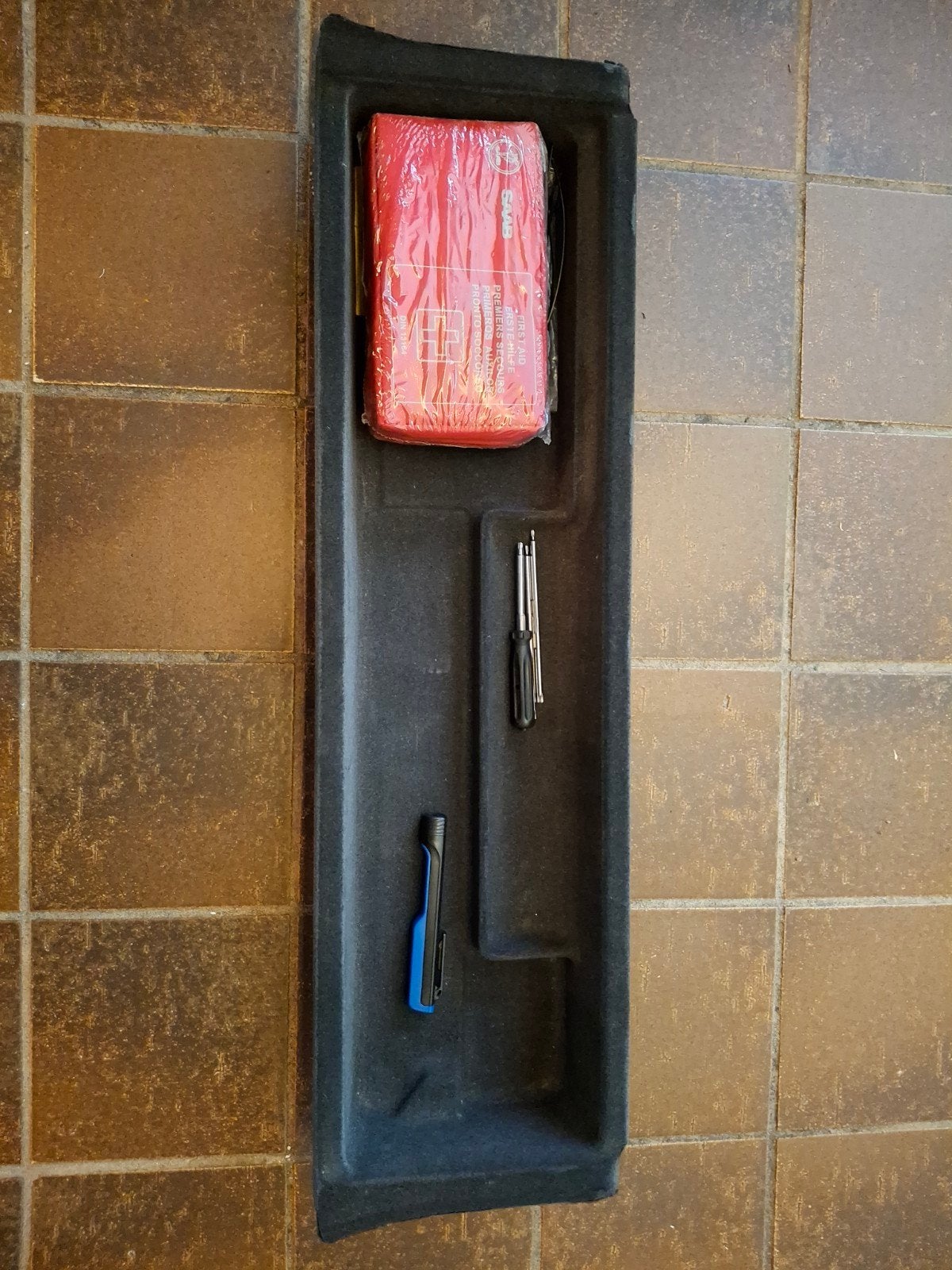 Opbergbak voor onder hoedenplank Saab 9-3, Ophalen of Verzenden