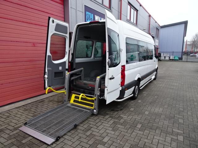 Volkswagen Crafter 35 2.0 TDI L3H2 BM 9 pers maxi rolstoelli, 13 km/l, Euro 5, Gebruikt, 2000 kg