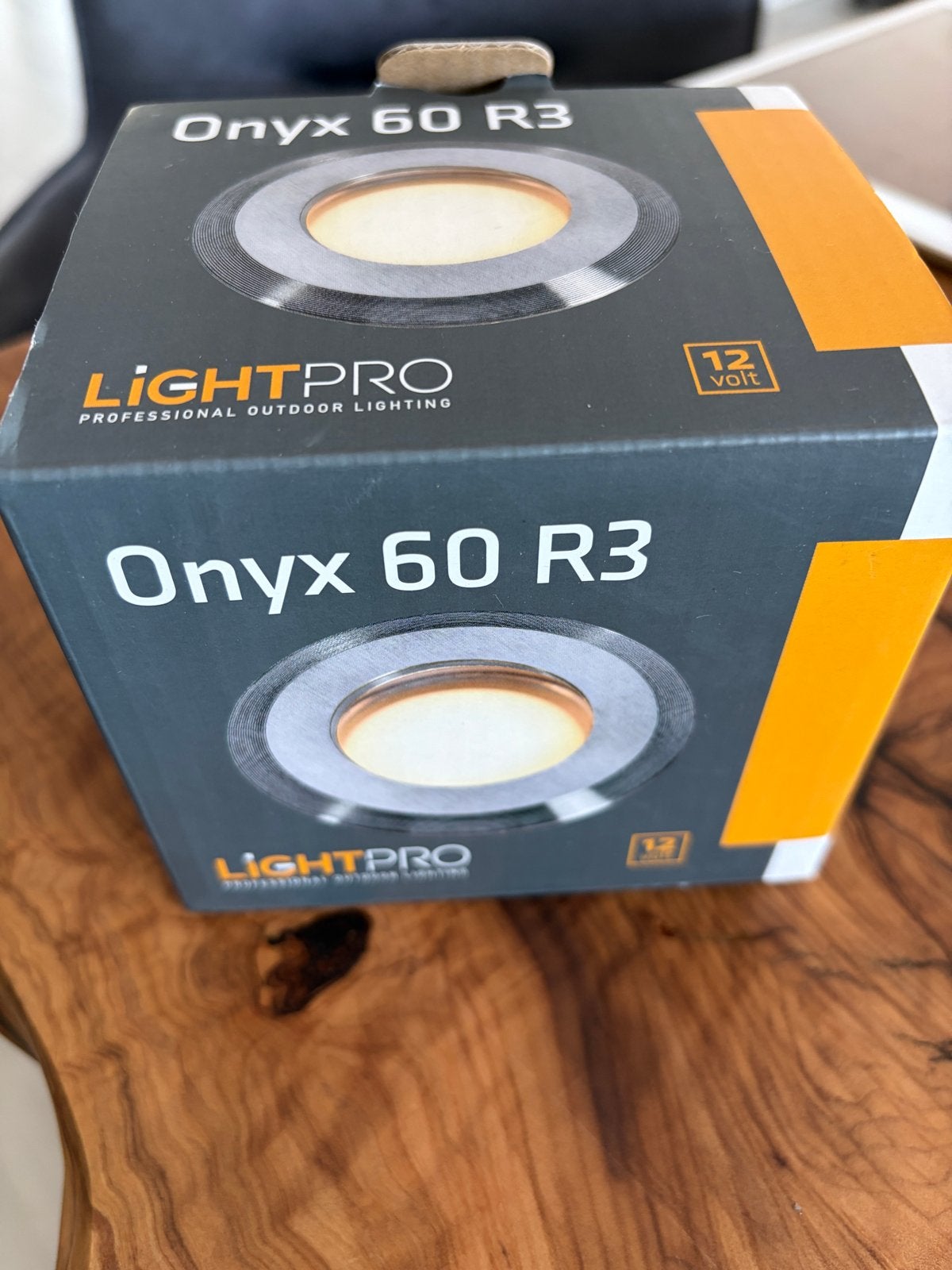 6x Nieuwe Lightpro Onyx 60 R3 Grondspot - 12 volt, Tuin en Terras, Buitenverlichting, Ophalen, Minder dan 50 watt, Nieuw, Netvoeding