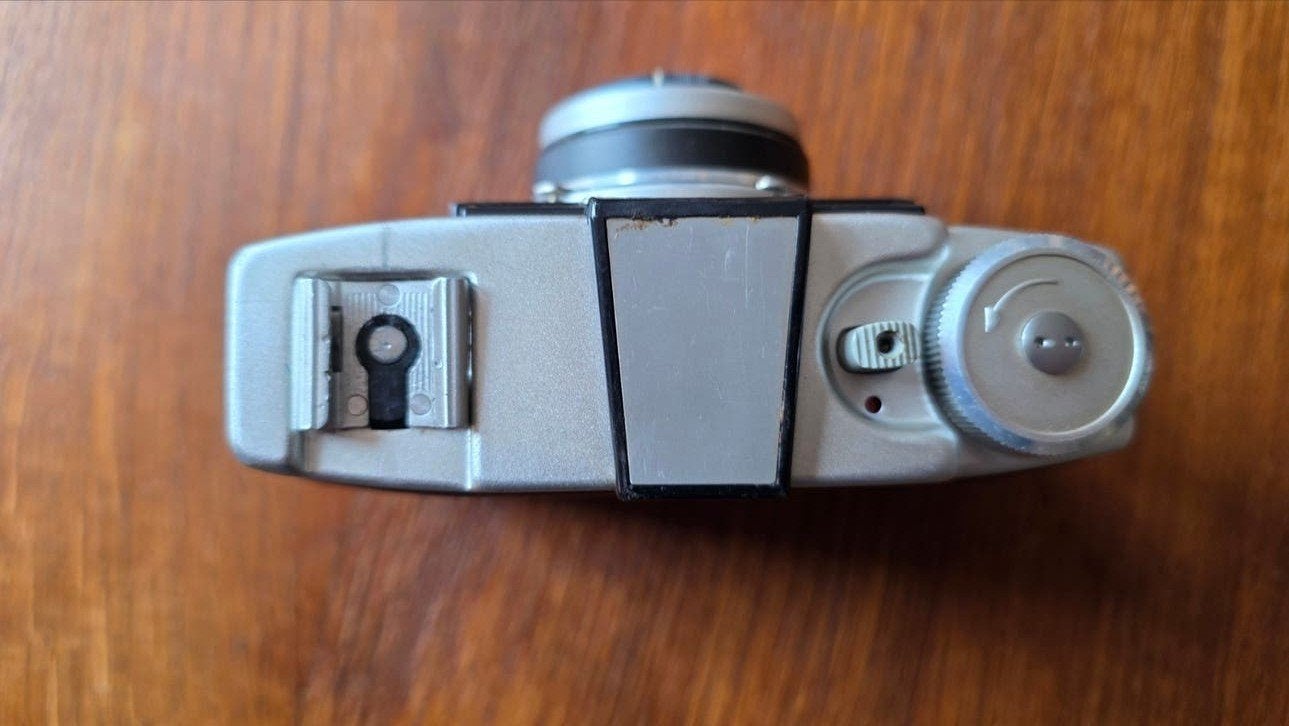 Prachtige Vintage Agfa Isoly Middenformaat met leren tas., Audio, Tv en Foto, Ophalen of Verzenden, Compact, Overige Merken