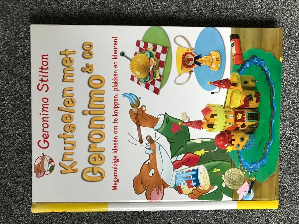 ‘Knutselen met Geronimo & co’ te koop, Ophalen of Verzenden, Zo goed als nieuw