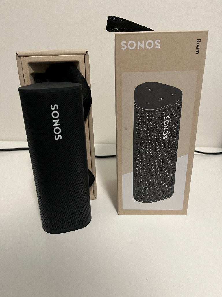 Sonos Roam, Verzenden, Stofbestendig, Zo goed als nieuw, Draagbare speaker