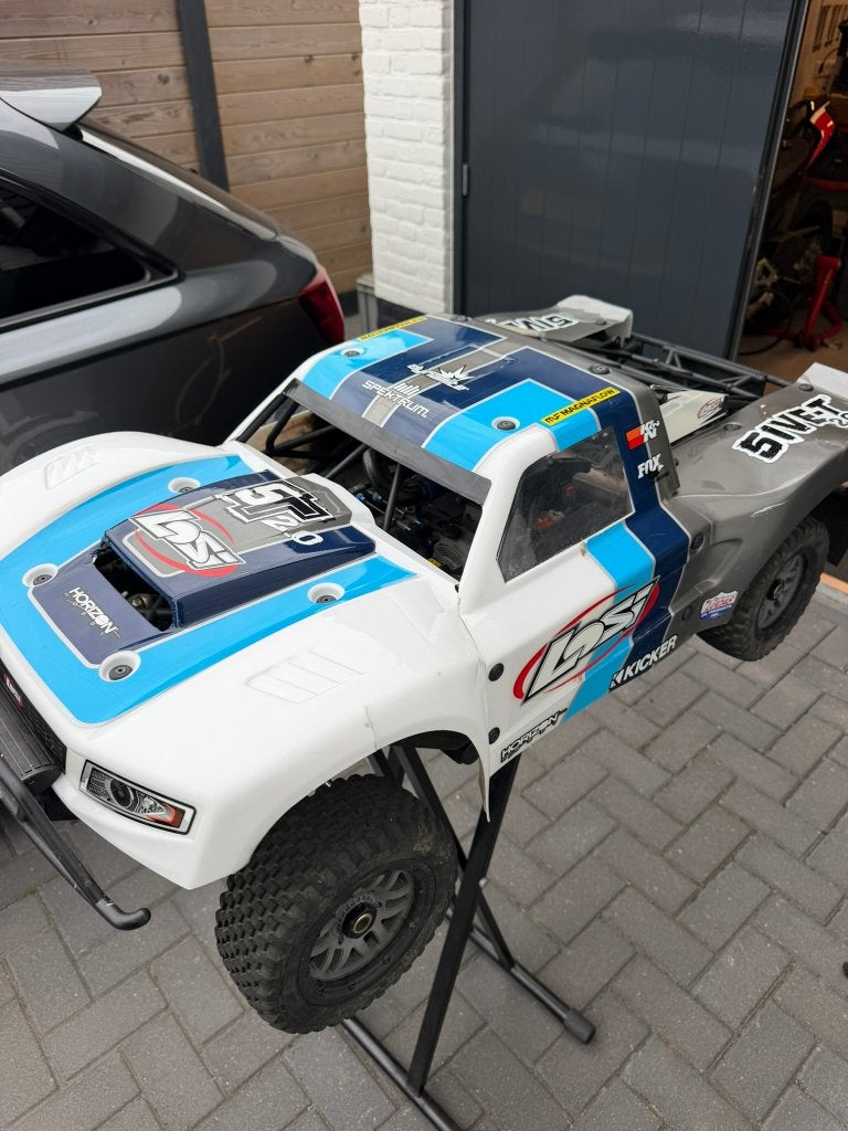 Losi 5t, Hobby en Vrije tijd, Ophalen, Benzine, Zo goed als nieuw, Auto onroad