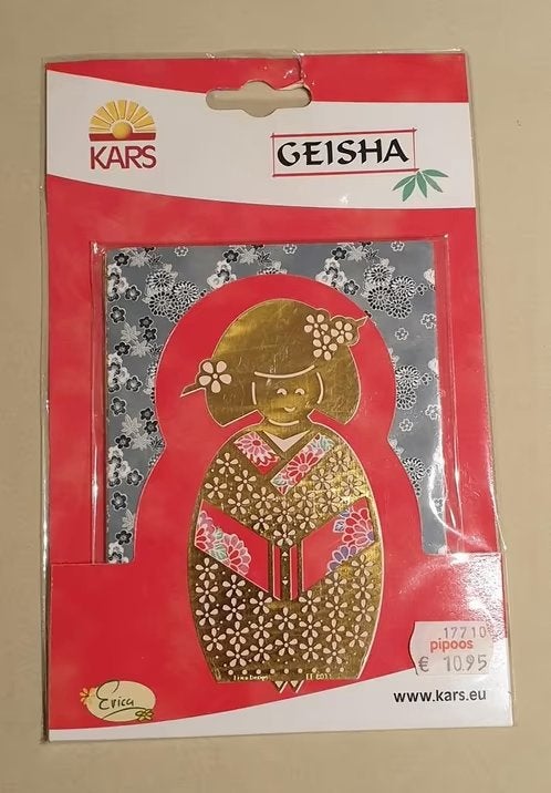 Kars Geisha Sjabloon - Nieuw, Gereedschap of Toebehoren, Nieuw, Overige merken, Goud