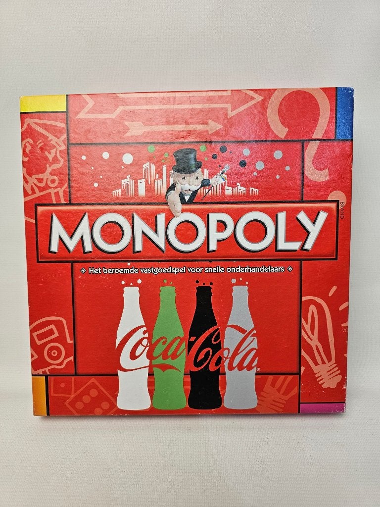 # Monopoly Coca-Cola editie, Hobby en Vrije tijd, Gezelschapsspellen | Bordspellen, Ophalen of Verzenden, Gebruikt