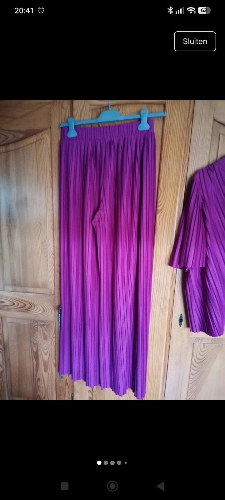 Mooie paarse chique set van Studio Anneloes XS, Overige typen, Studio Anneloes, Paars, Ophalen of Verzenden