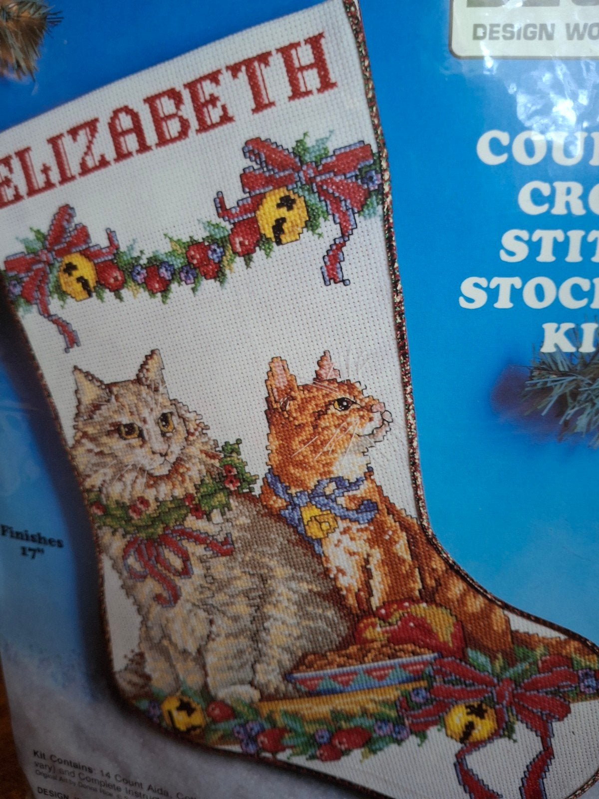Kerstsok, Ophalen of Verzenden, Nieuw, Borduurpakket