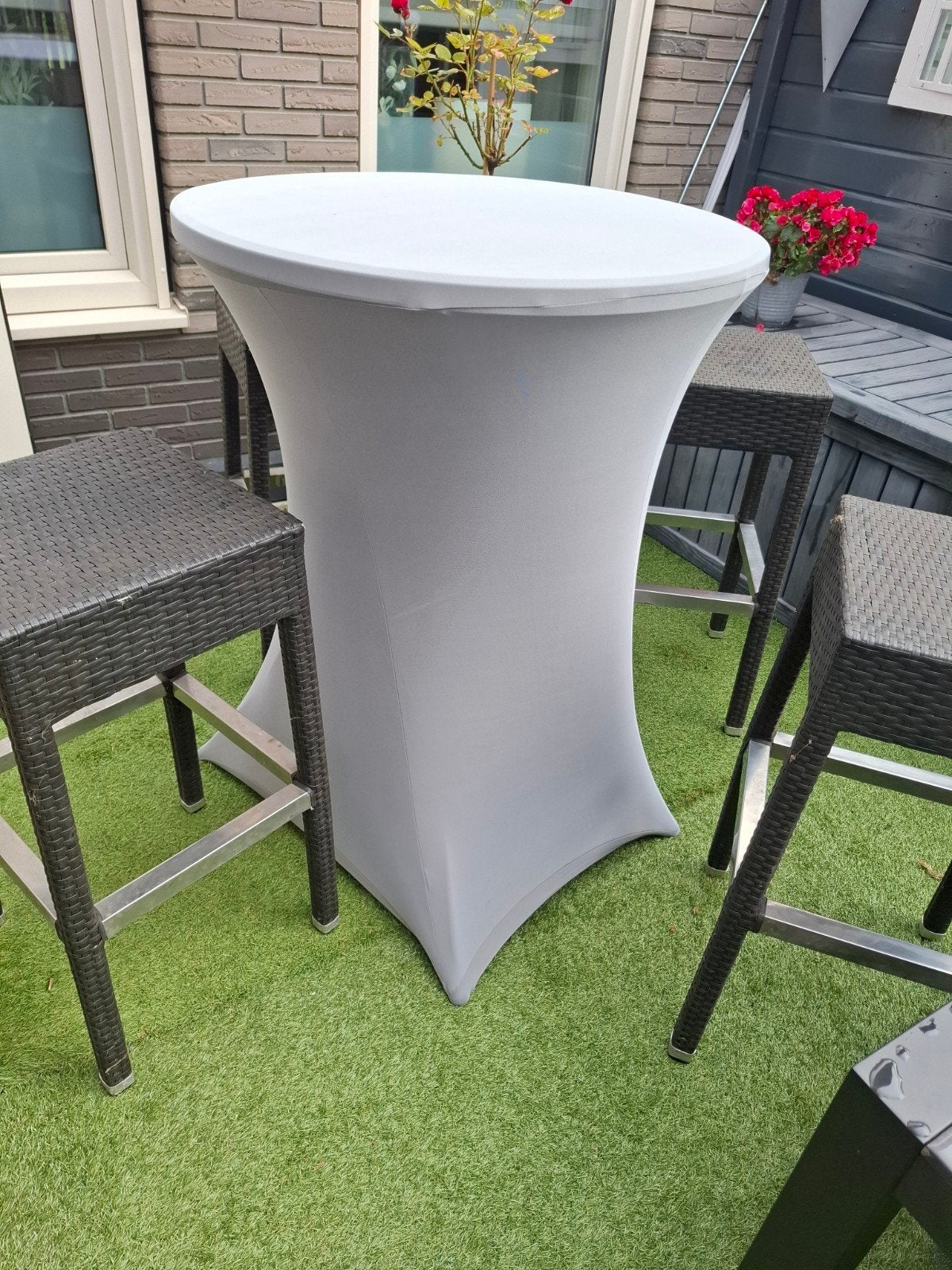 Barkrukken 4 stuks voor buiten, Verzenden, Zo goed als nieuw, 60 tot 90 cm