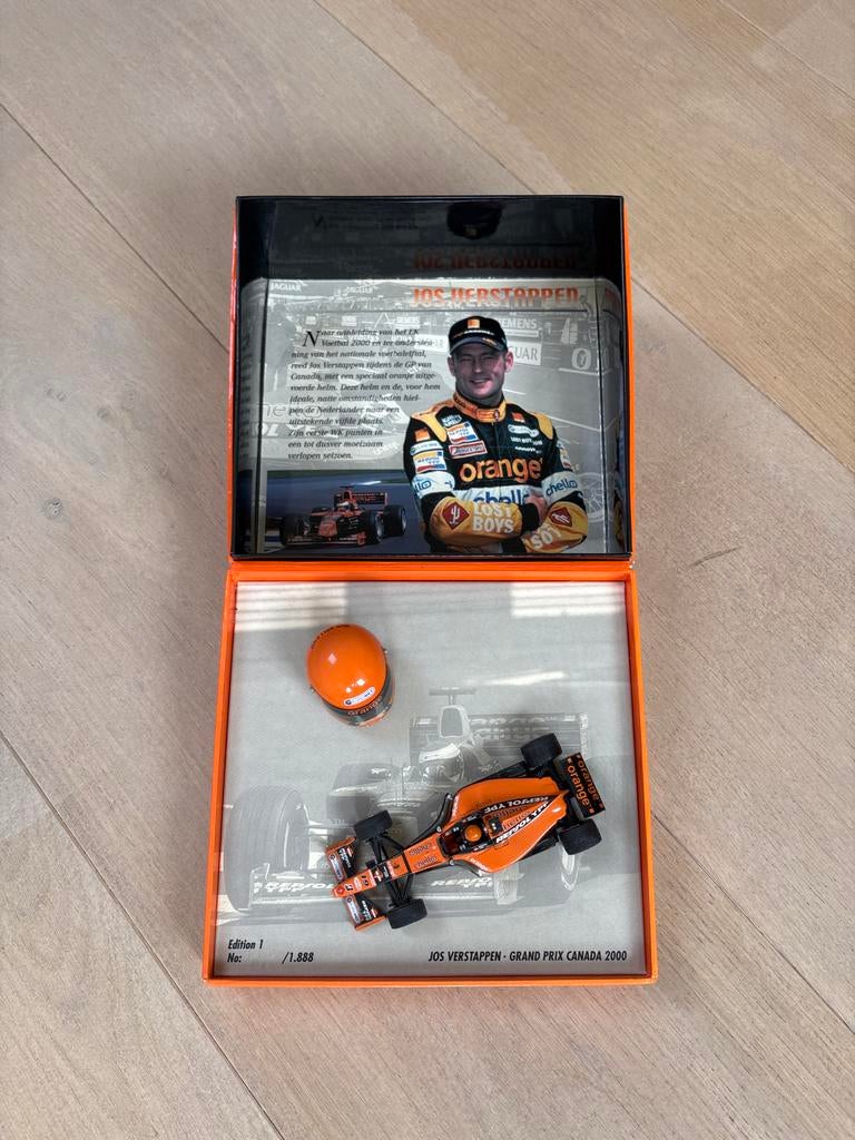 Jos Verstappen Grand Prix Canada 2000 Modelauto, Overige merken, 1:50 of kleiner, Auto, Ophalen of Verzenden