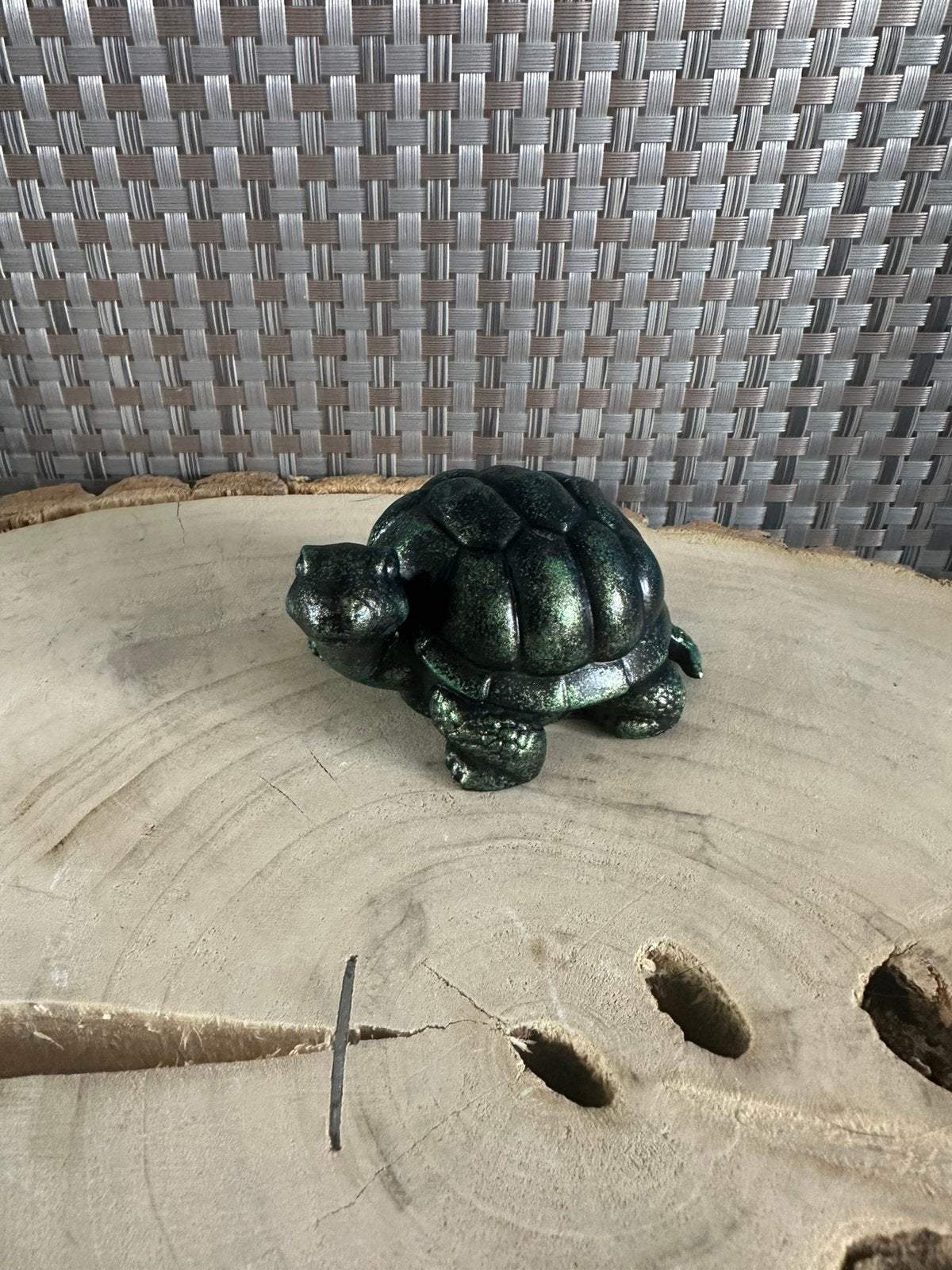 Schildpad Middel. Handmade, Verzamelen, Beelden en Beeldjes, Nieuw, Dier, Ophalen of Verzenden