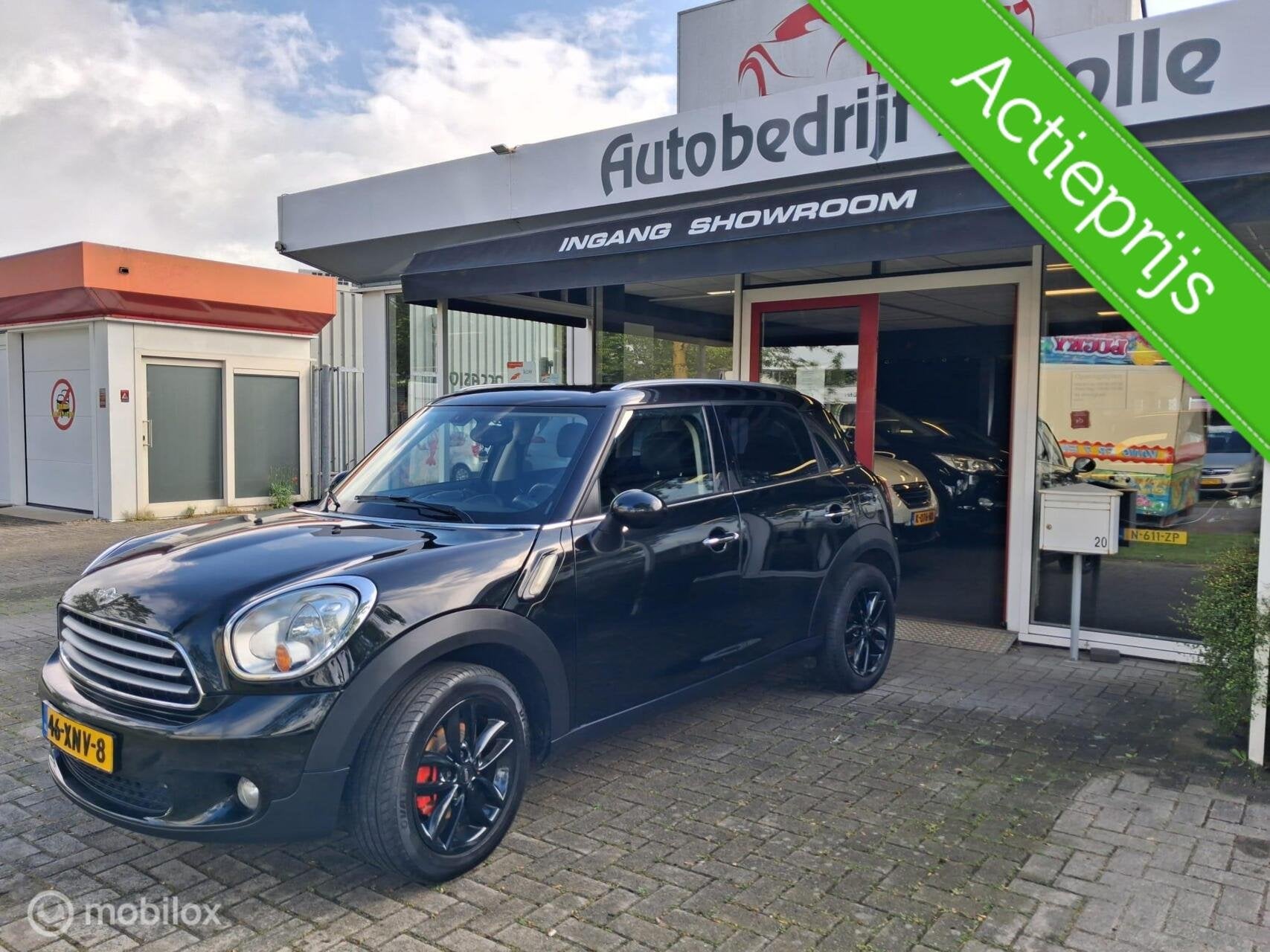 MINI COUNTRYMAN 1.6 ONE EDITION|BJ:2012|NAP|AIRCO|APK|, Voorwielaandrijving, Euro 5, Gebruikt, Zwart