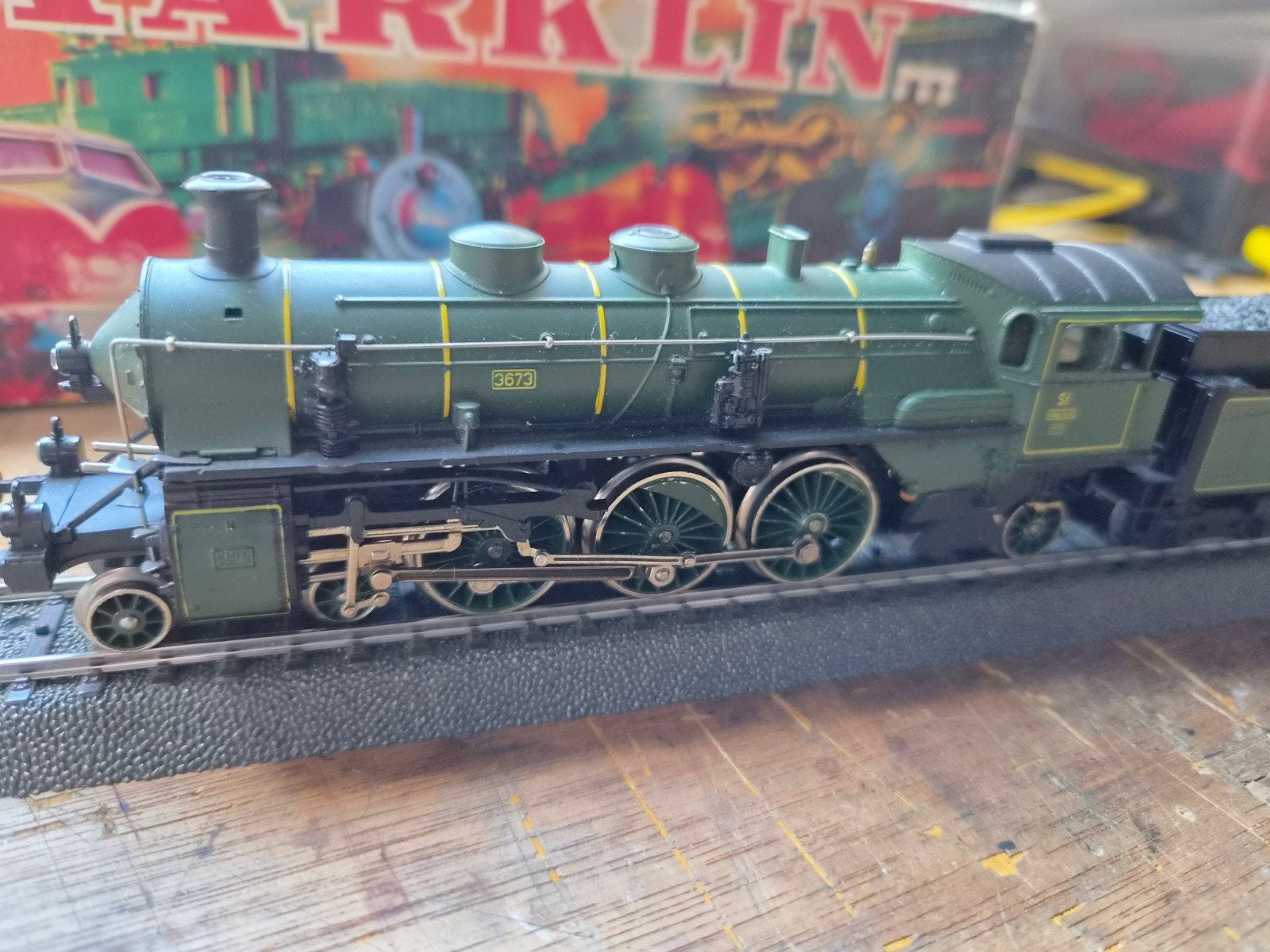 2 Märklin stoomlocomotieven, digitaal met sound, Wisselstroom, Gebruikt, Locomotief, Ophalen of Verzenden
