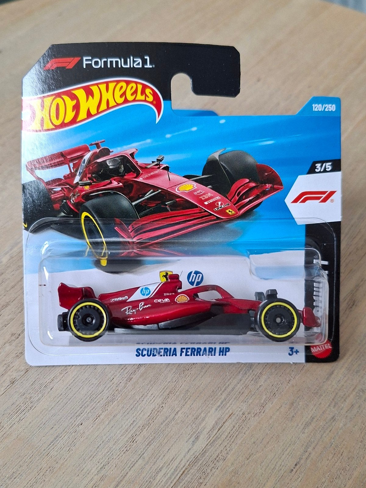 Hot Wheels Formule 1 Scuderia Ferrari HP, Hobby en Vrije tijd, Modelauto's | Overige schalen, Ophalen of Verzenden, Nieuw, Auto