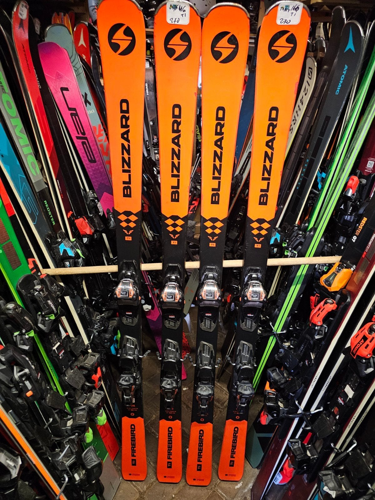 166cm BLIZZARD FIREBIRD TI 700€ 2025 ALL ROUND TOP SKI, Overige merken, 160 tot 180 cm, Gebruikt, Ophalen of Verzenden