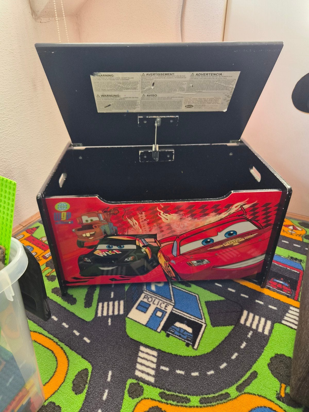 Cars Opbergbox Speelgoedkist, Ophalen, Gebruikt, Jongen
