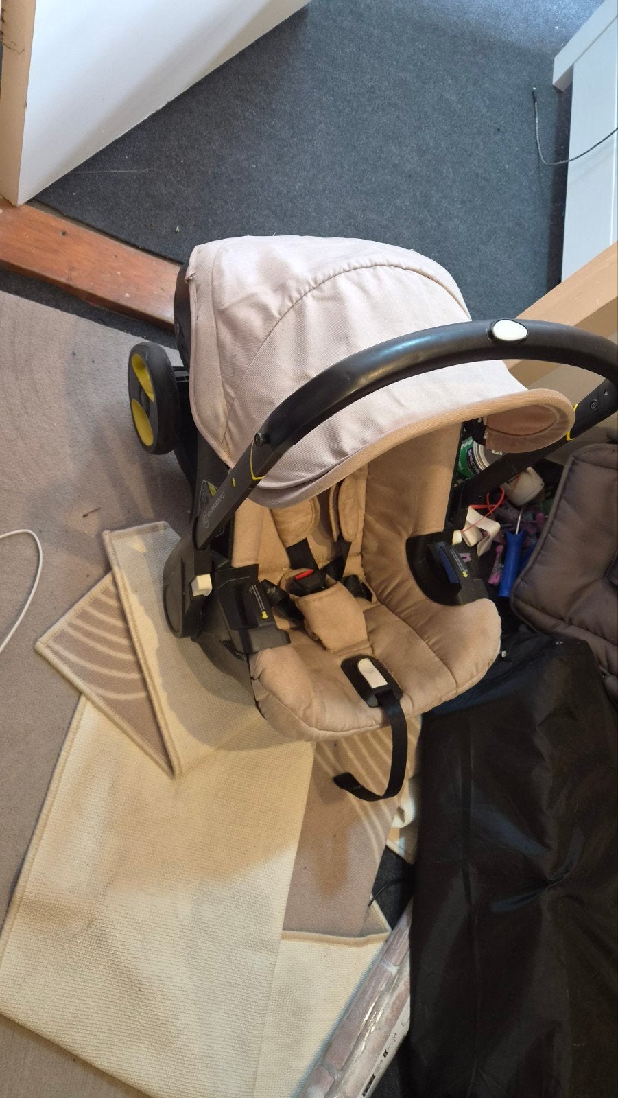 autostoel en kinderwagen in één, Zijbescherming, 0 t/m 13 kg, Ophalen, Overige merken