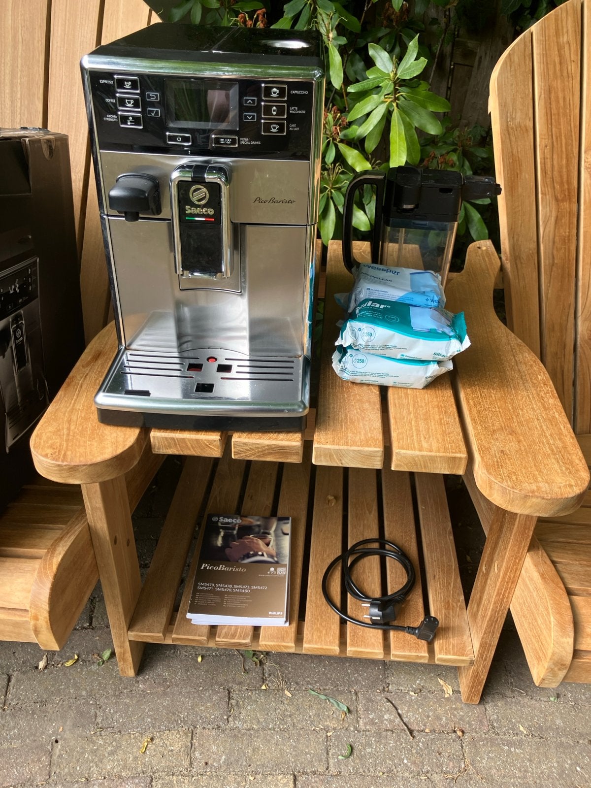 Saeco Picobaristo SM5473/10 defect - voor de handige harrie, Afneembaar waterreservoir, 10 kopjes of meer, Koffiemachine, Ophalen of Verzenden