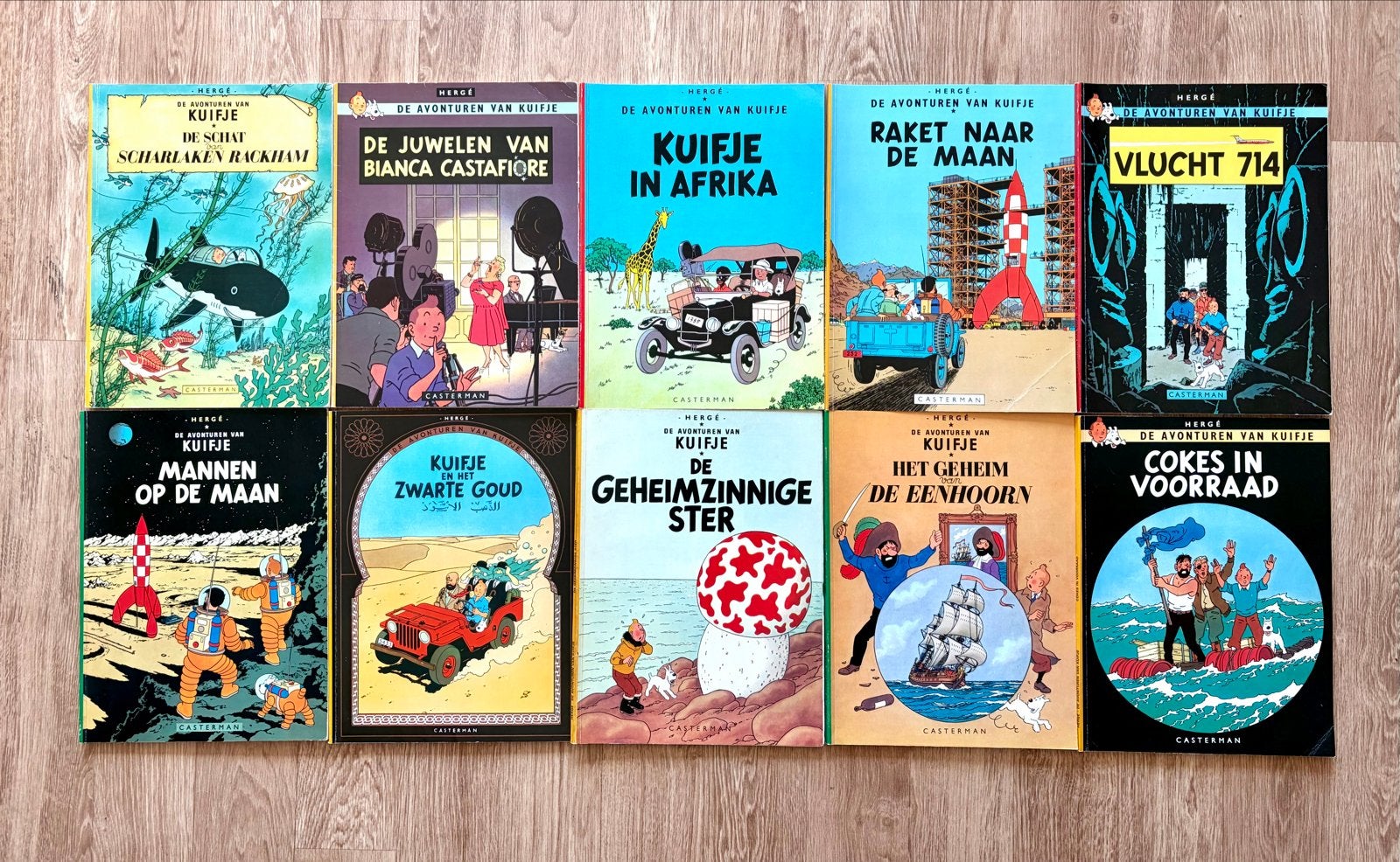Kuifje stripboeken - 20 delen, Boeken, Meerdere stripboeken, Ophalen, Gelezen