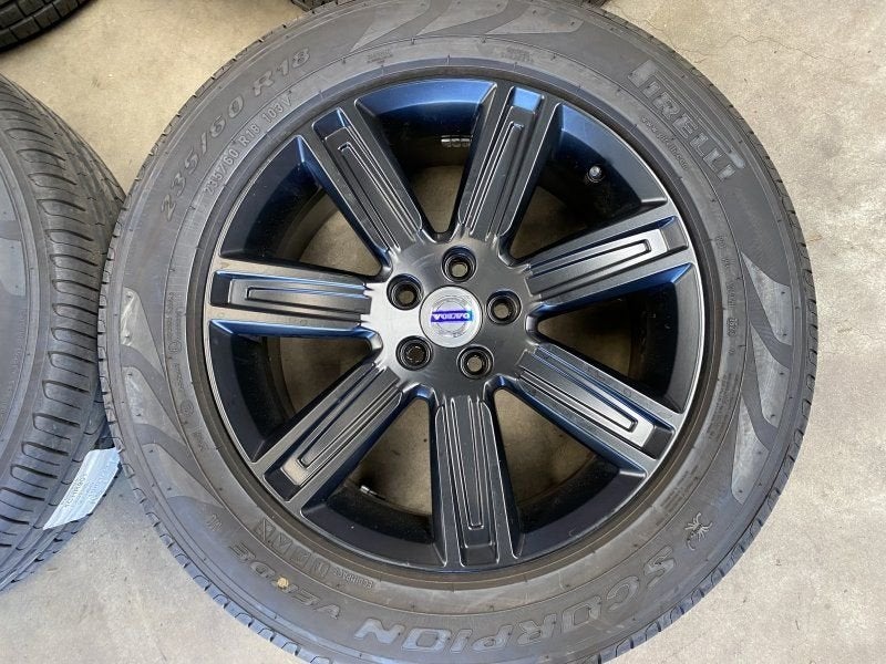 18  inch originele LEDA velgen + zomerbanden Volvo XC60, 18 inch, Gebruikt, -, -