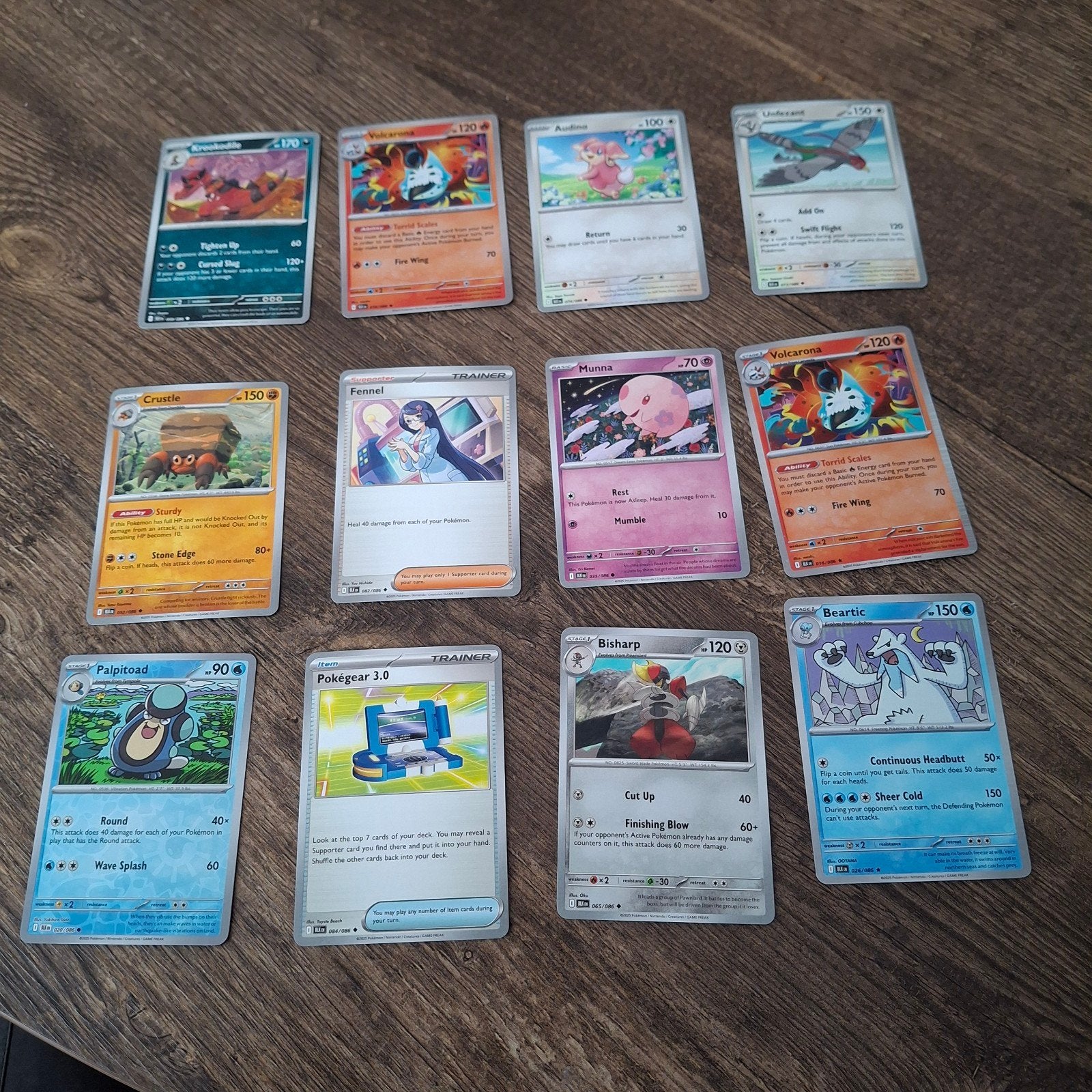 Pokémon Kaarten Collectie - Diverse Zeldzaamheden, Ophalen, Gebruikt, Meerdere kaarten