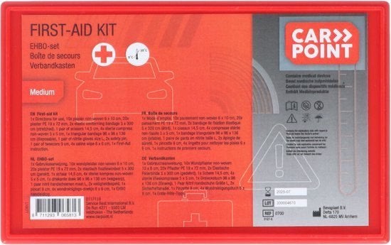 Carpoint auto EHBO kit.......nieuw!, Ophalen of Verzenden, Nieuw