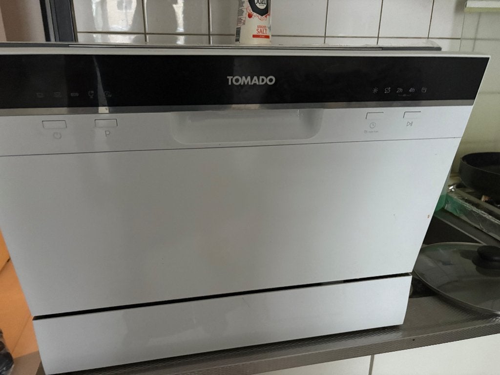 Tomado mini vaatwasser / tafelmodel – werkt uitstekend, Witgoed en Apparatuur, Vaatwasmachines, Ophalen, Energieklasse A of zuiniger