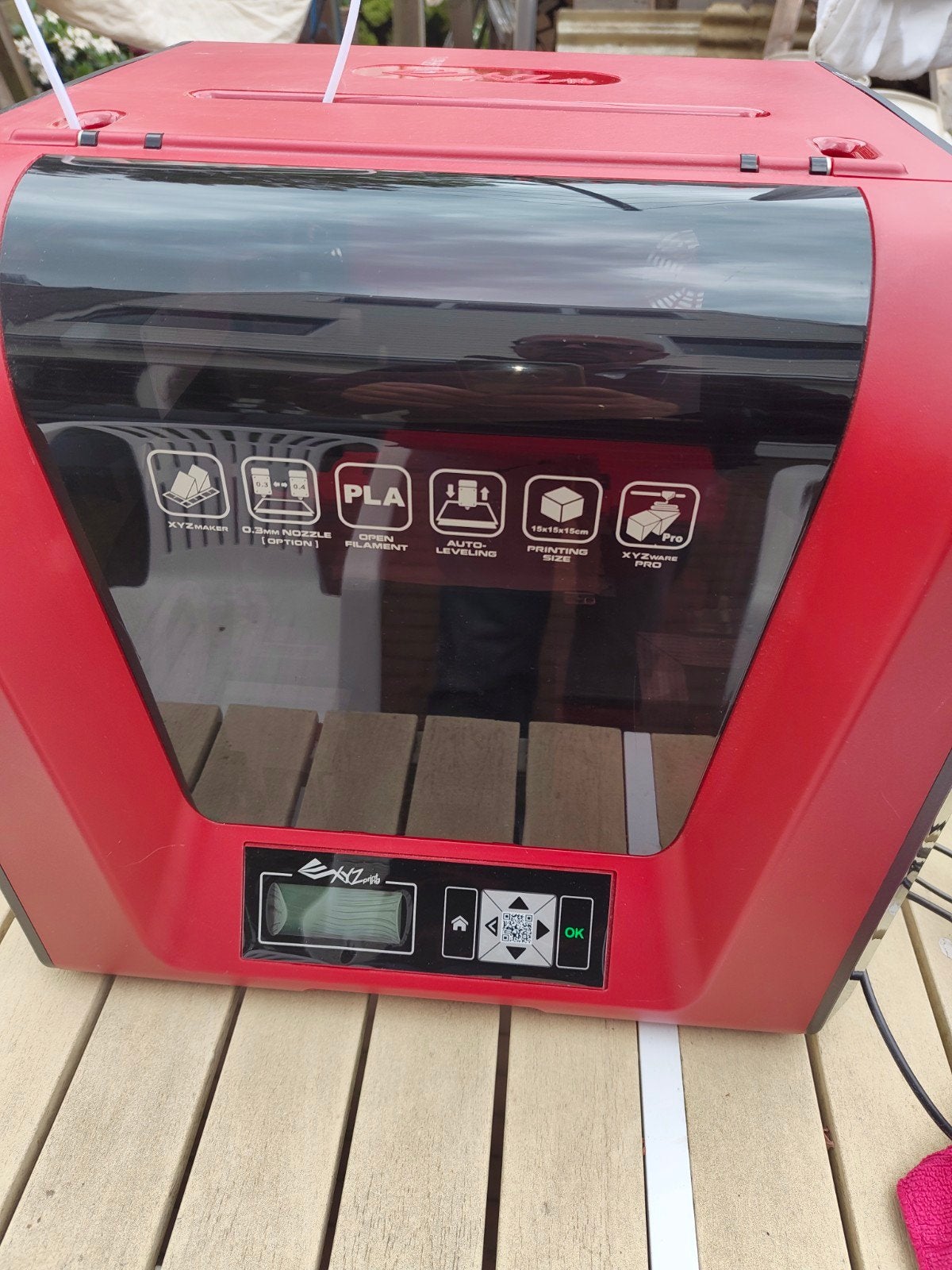 3D printer Da Vinci, Ophalen, Gebruikt