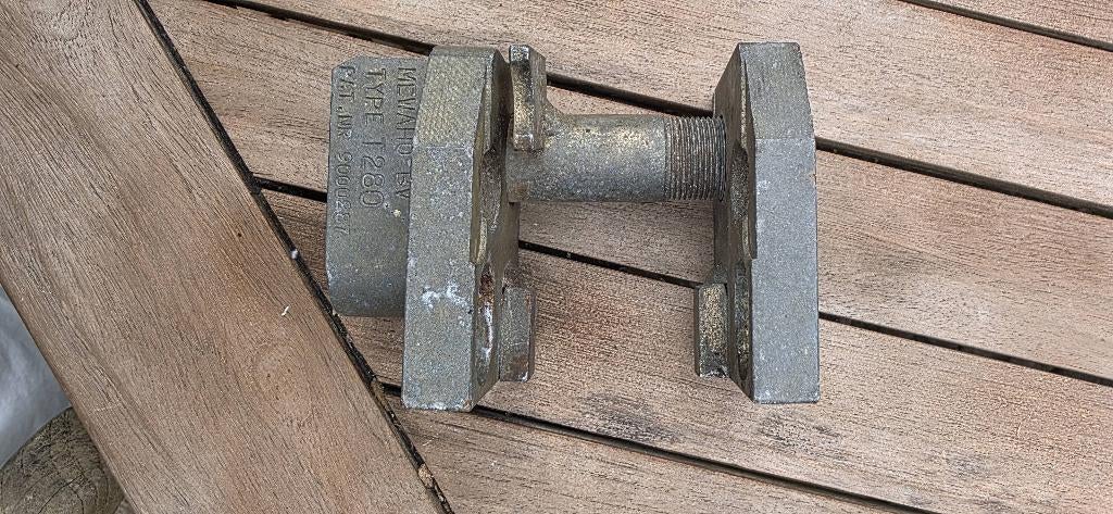 Koppelingslot voor caravan/aanhanger, Caravans en Kamperen, Ophalen, Gebruikt