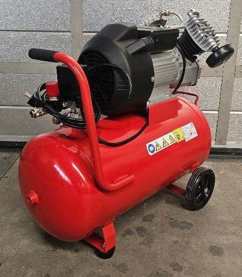 Fiac Stratos VX-3650 Compressor 3 PK - 50 Liter - 230 Volt, Doe-het-zelf en Verbouw, Compressors, 6 tot 10 bar, Ophalen of Verzenden